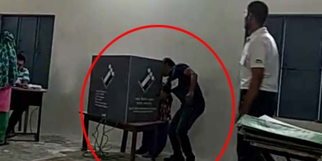 फरीदाबाद के असावटी में 19 मई को दोबारा मतदान, पोलिंग एजेंट की गड़बड़ी का वीडियो हुआ था वायरल