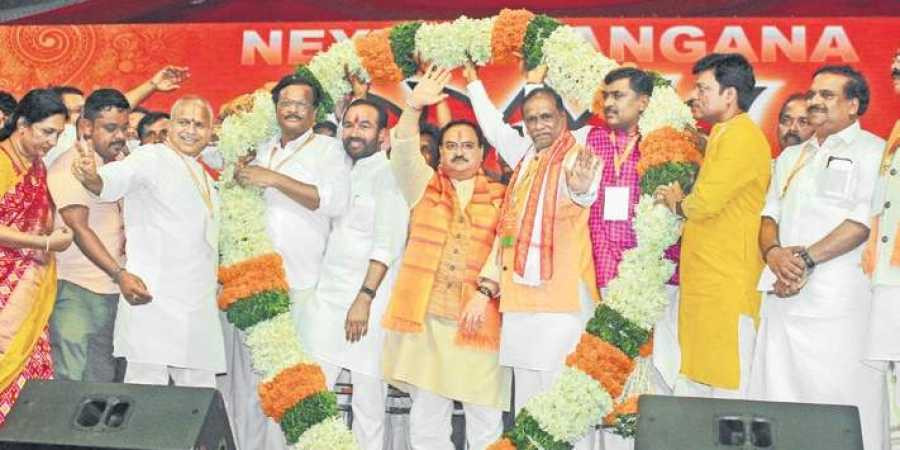 BJP to overthrow TRS government by 2023?