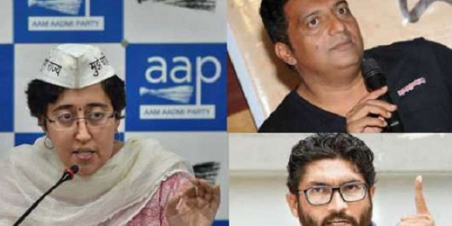 Mevani, Prakash Raj set to campaign for Atishi